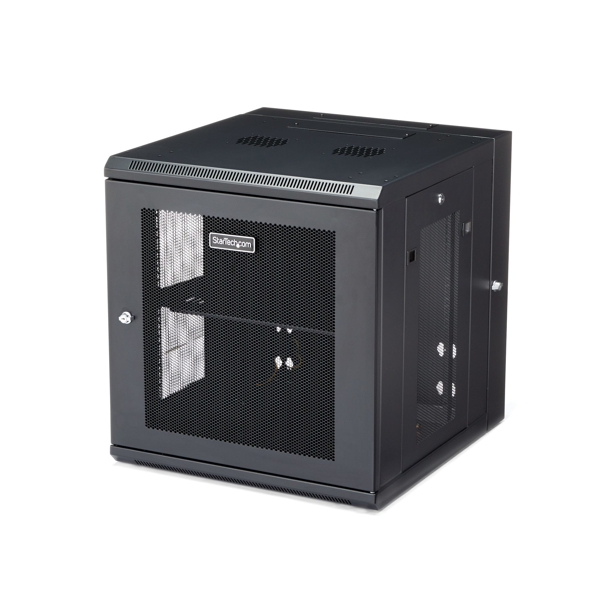 StarTech.com 12U Wall Mount Rack Cabinet with Hinge — StarTech.com