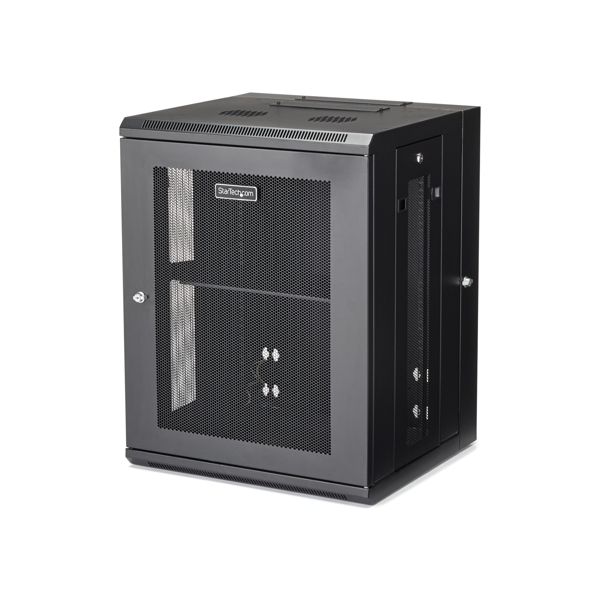 StarTech.com 15U Wall Mount Rack Cabinet with Hinge — StarTech.com