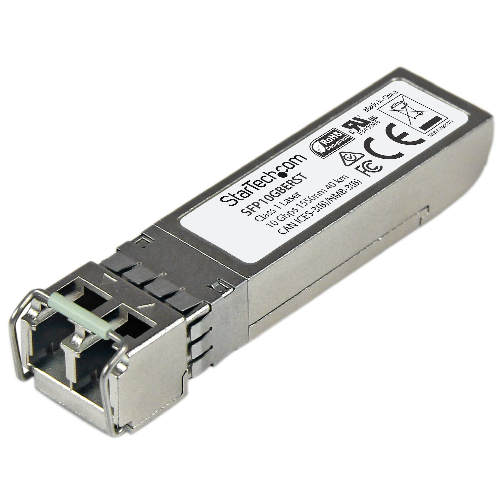 StarTech.com MSA Compliant 10GBase-ER SFP+ - SM 40 km — StarTech.com