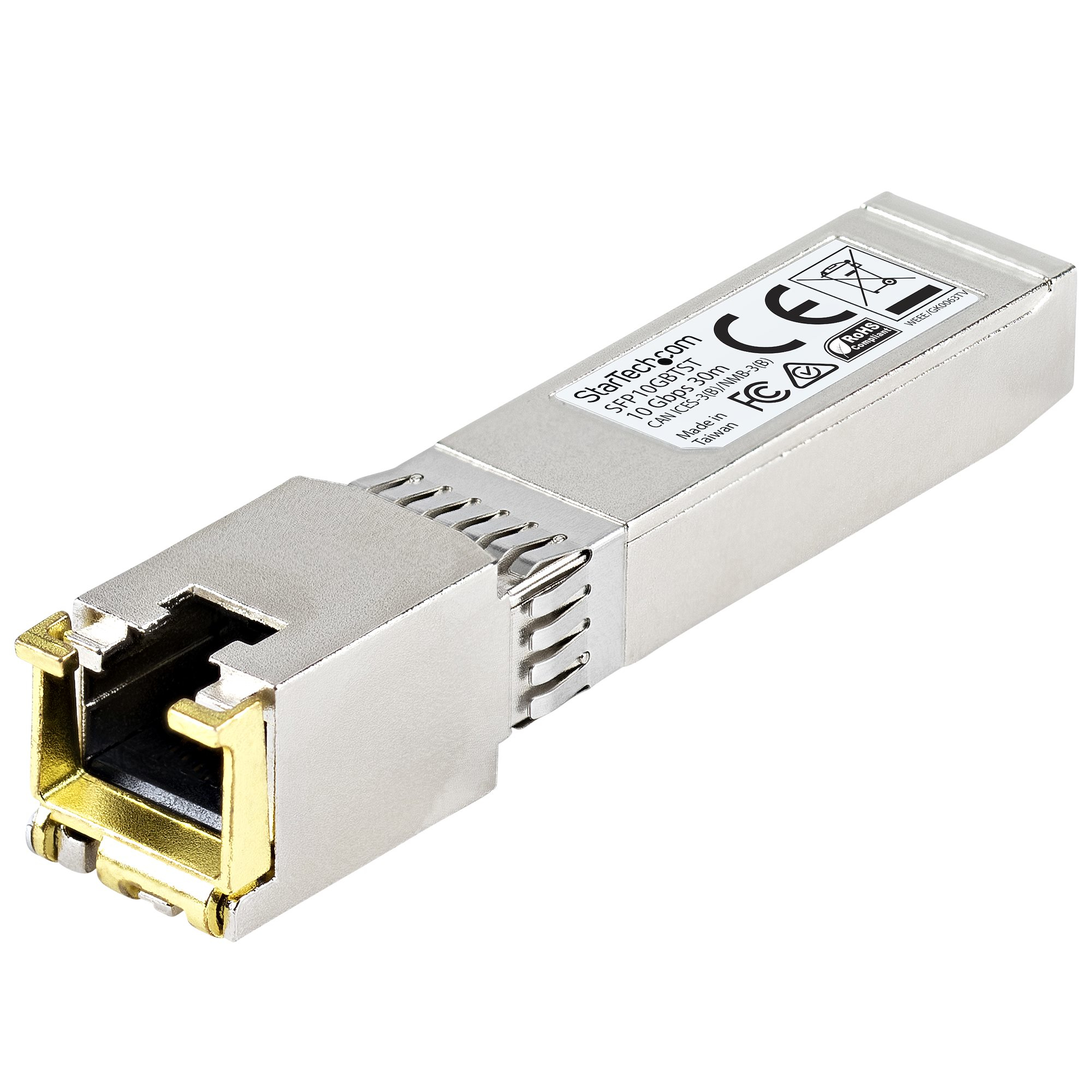 StarTech.com 10GBase-T SFP+ Transceiver -10G Copper — StarTech.com