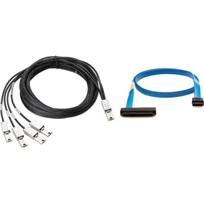 Hewlett Packard Enterprise HPE 1U RM 4m Mini SAS LTO Cable Kit — Hewlett Packard Enterprise
