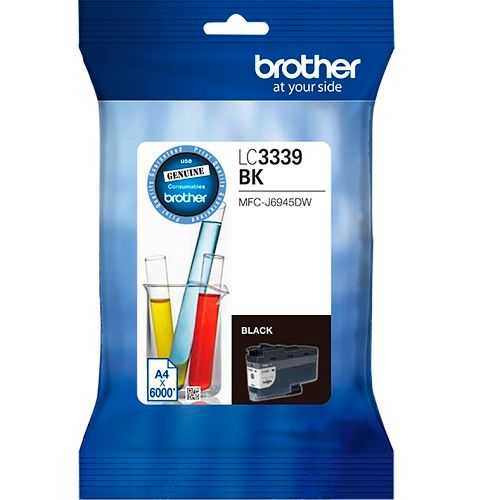 BROTHER LC3339XLBK XL BLACK HIGH YIELD INK CART — BROTHER