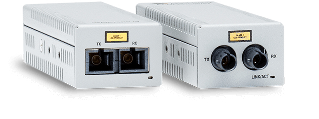 ALLIED TELESIS DESKTOP MINI MEDIA CONVERTER 100TX TO 1 — ALLIED TELESIS