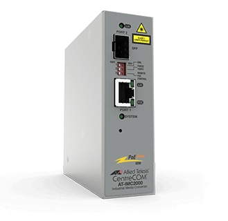 ALLIED TELESIS TAA 10/100/1000T POE+ TO 100X/ — ALLIED TELESIS