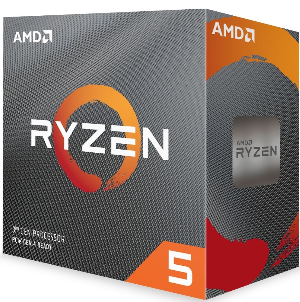 AMD RYZEN 5 3600 WITH WRAITH STEALTH COOLER — AMD