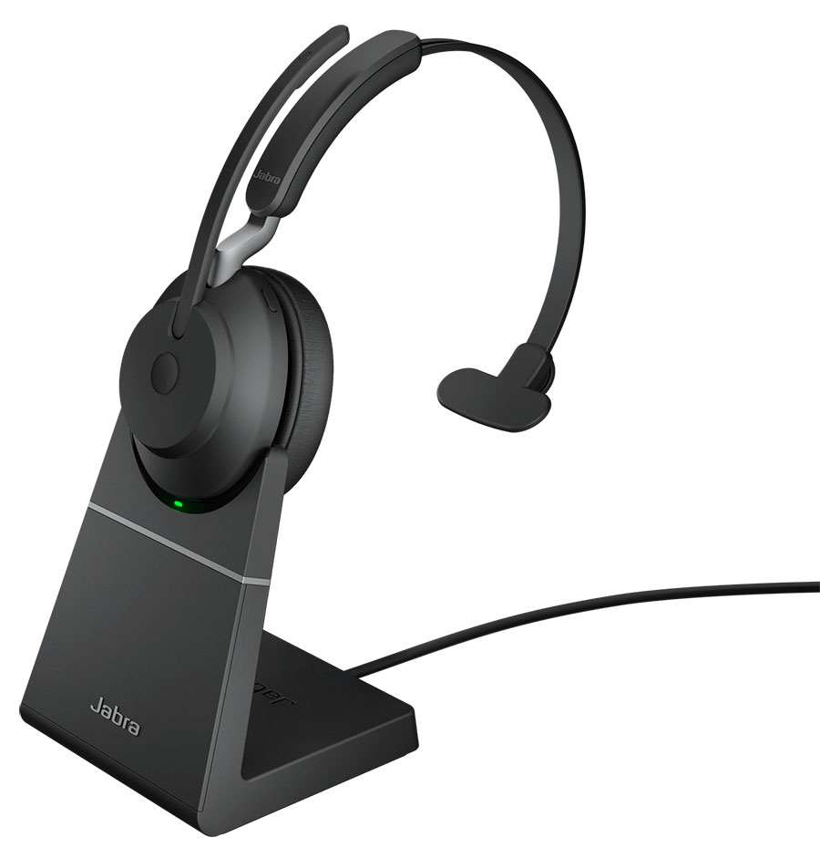 JABRA Evolve2 65 UC Mono USB-A w stand — JABRA