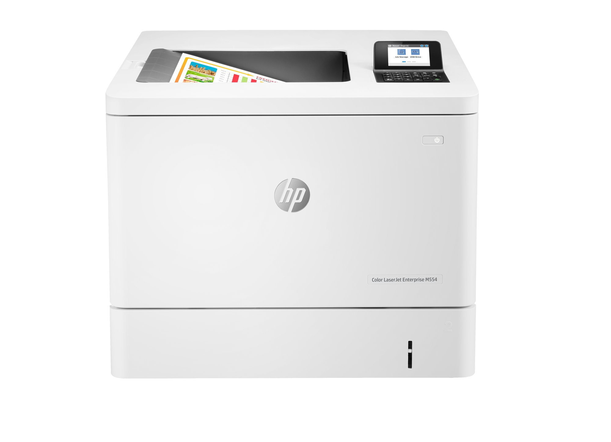 HP Clr LJ Ent M554dn Prntr — HP