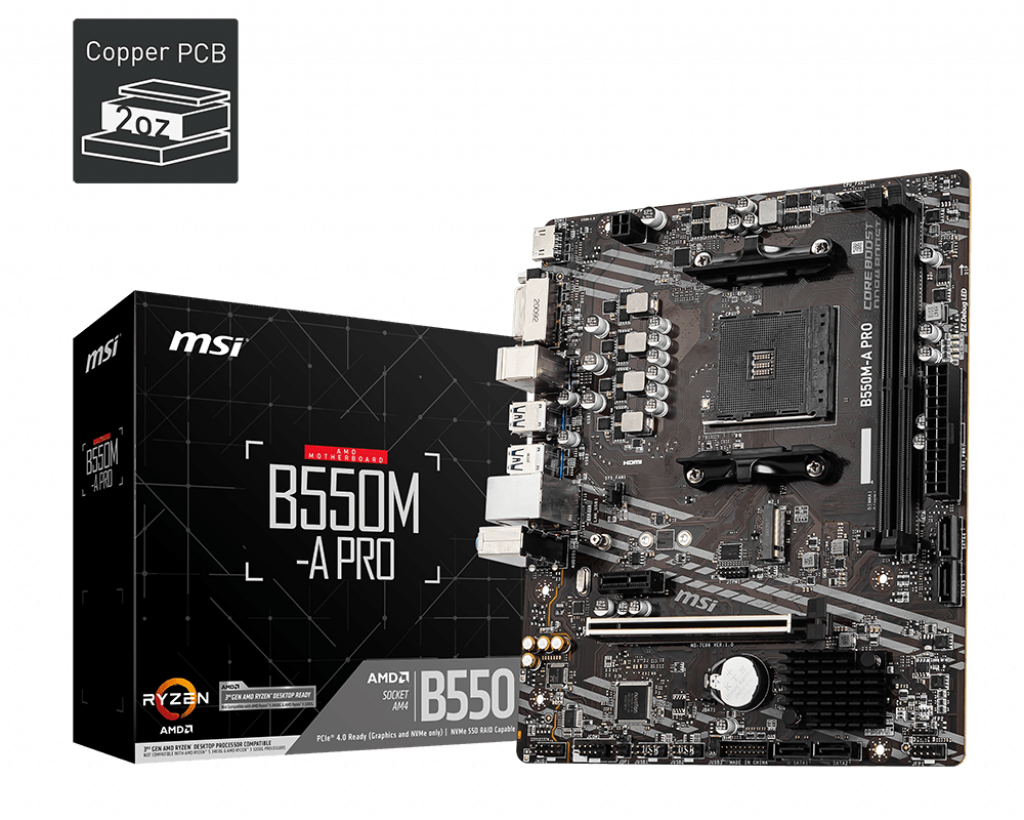 MSI B550M-A PRO — MSI