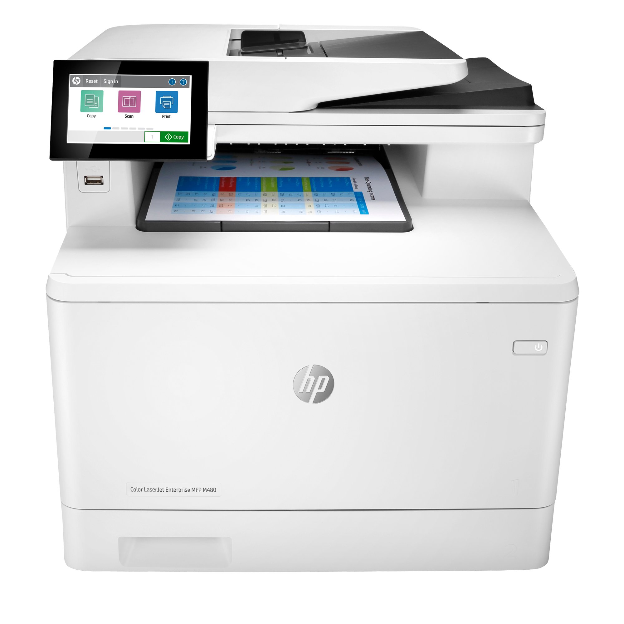 HP Colour LaserJet Enterprise MFP M480f — HP