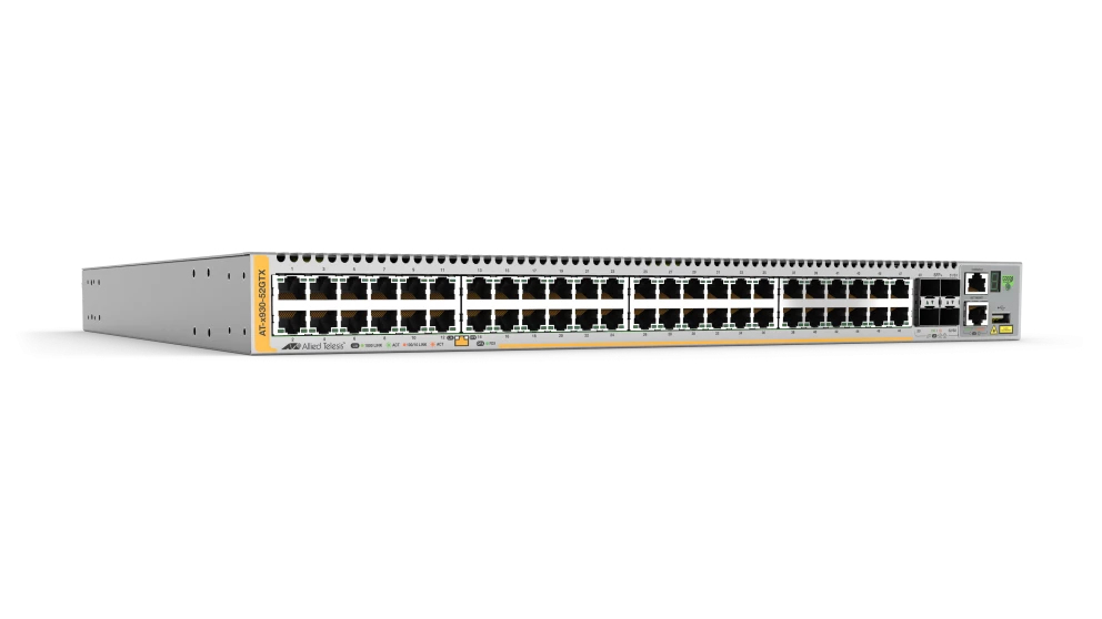 ALLIED TELESIS 48PORT GB LAYER 3 STACKABLE 1YR NCP — ALLIED TELESIS