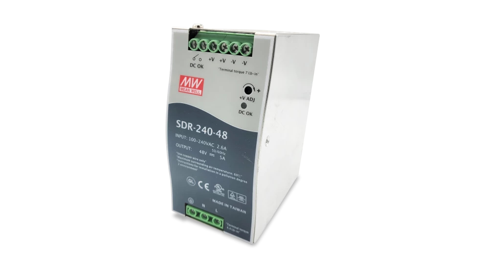ALLIED TELESIS 48V 240W SINGLE OUTPUT DIN RAIL PSU — ALLIED TELESIS