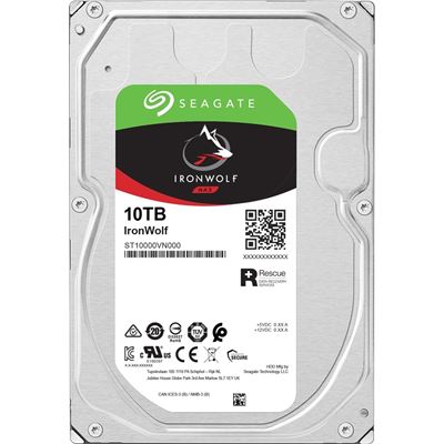 SEAGATE IRONWOLF AIR 10TB NAS 3.5IN 6GB/S SATA — SEAGATE