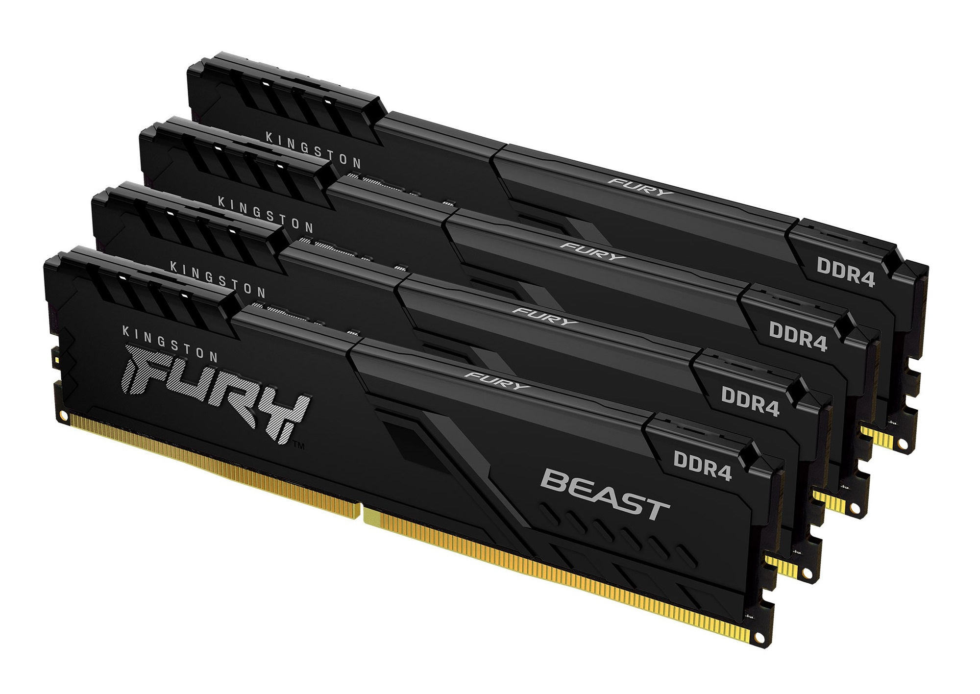 KINGSTON 128GB DDR4-3600MHz CL18 DIMM (Kit of 4) — KINGSTON