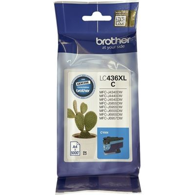 BROTHER LC436XLC 5K YIELD INK TANK — BROTHER