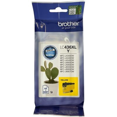 BROTHER LC436XLY 5K YIELD INK TANK — BROTHER