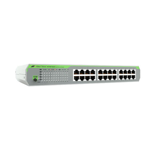 ALLIED TELESIS LAYER 2 SWITCH UNMANAGED 24X 10/100TX — ALLIED TELESIS