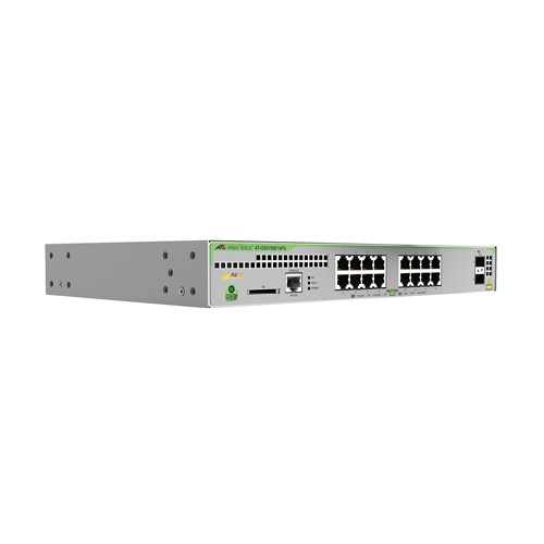 ALLIED TELESIS 16X 1G POE+ 2X SFP RACKMOUNT KIT INCLUDE — ALLIED TELESIS