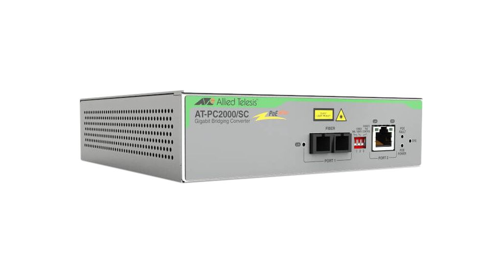 ALLIED TELESIS TAA (FEDERAL) 1G TO 1000SX/SC POE+ MEDIA — ALLIED TELESIS