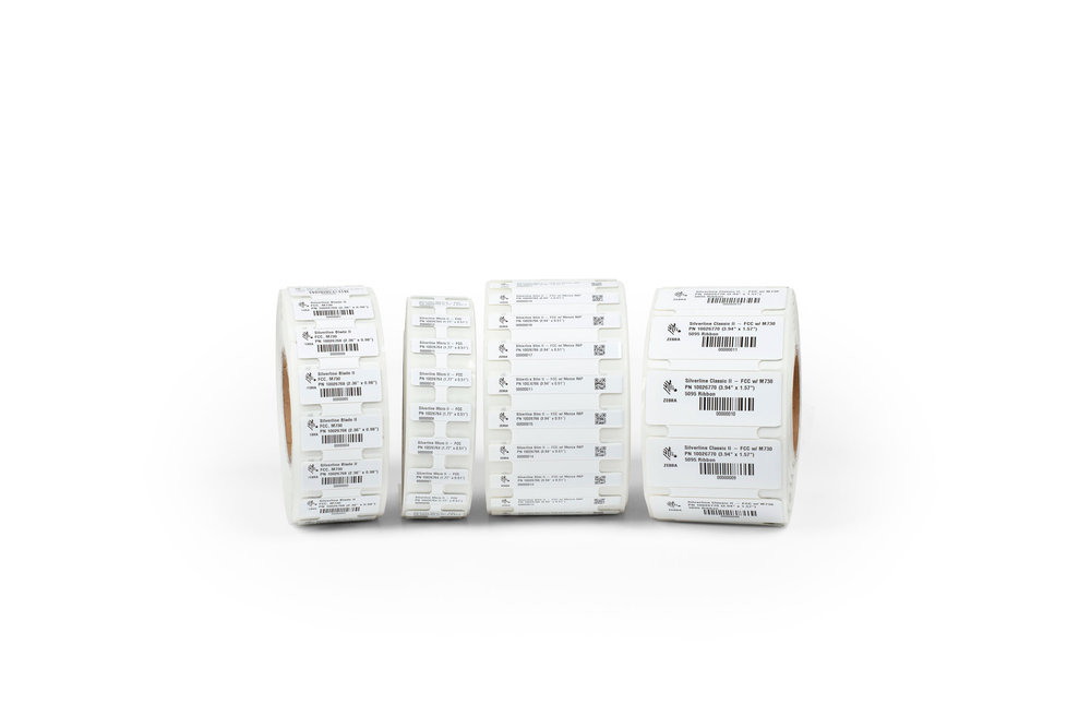 ZEBRA Label Synthetic 45x13mm TT RFID Polyeste — ZEBRA