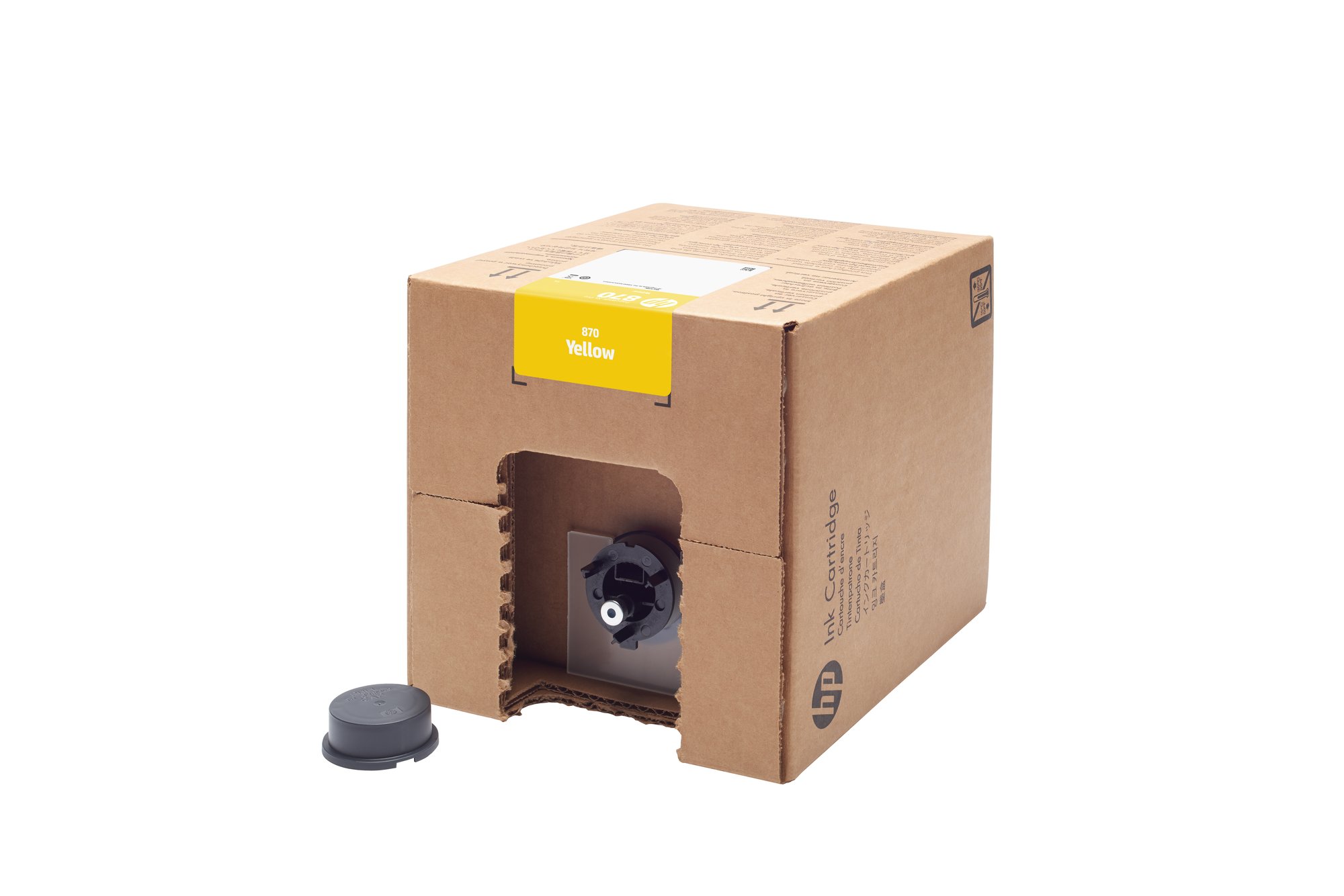HP 870 5L Yellow PageWide XL Pro Ink — HP