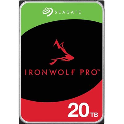 SEAGATE IRONWOLF PRO 20TB SATA 3.5IN 7200RPM NAS — SEAGATE