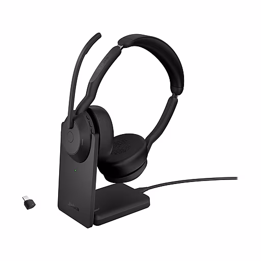 JABRA Evolve2 55 MS Stereo USB-C w stand — JABRA