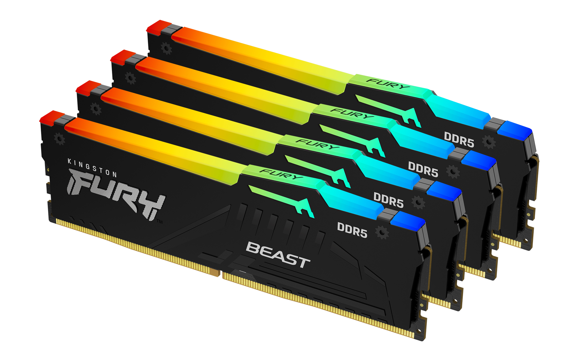KINGSTON 64GB DDR5-5600MT/s CL40 DIMM (Kit of 4) — KINGSTON