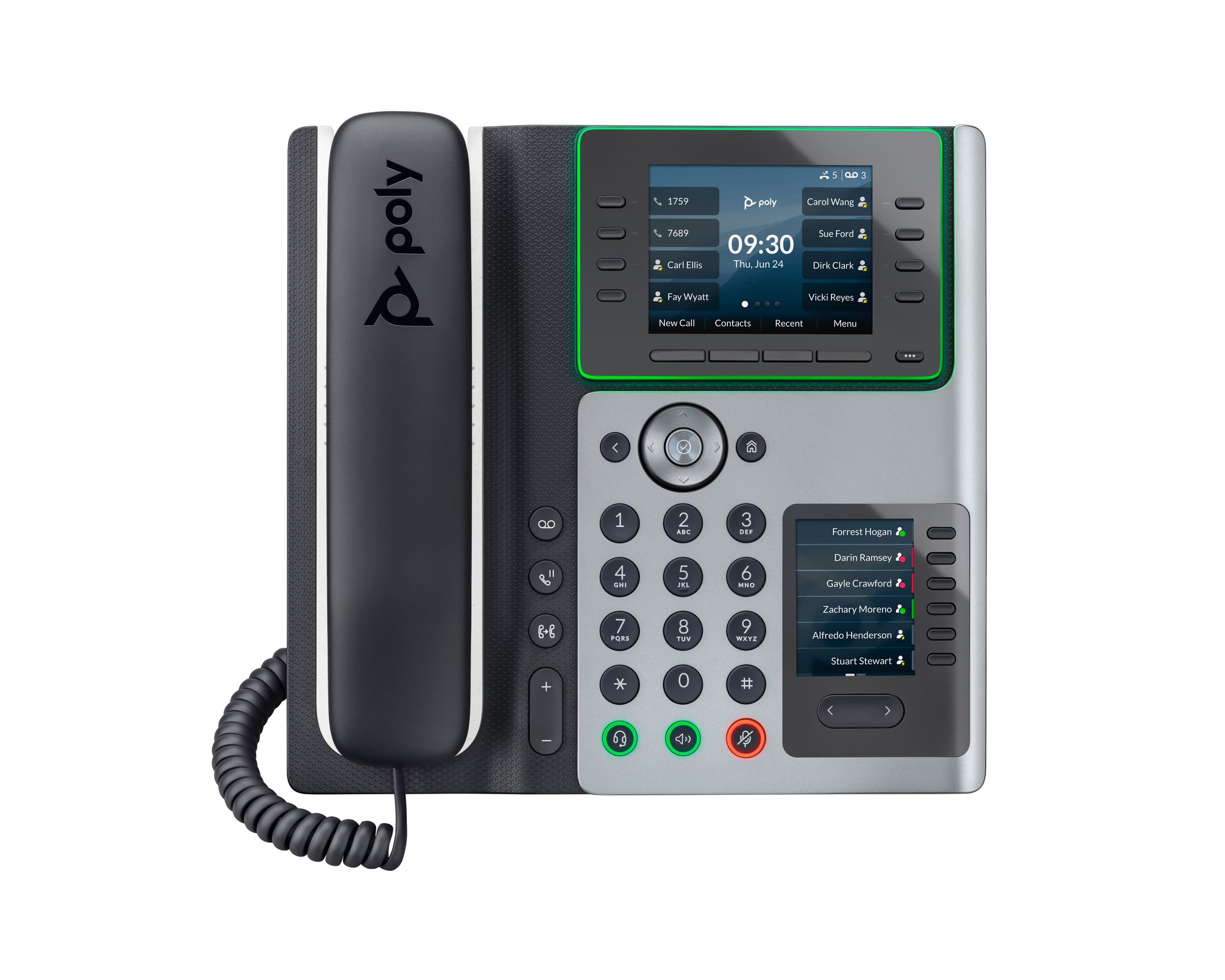 HP POLY EDGE E450 IP PHONE AND — HP