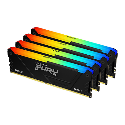 KINGSTON 32GB DDR4-3600MT/s CL17 DIMM (Kit of 4) — KINGSTON