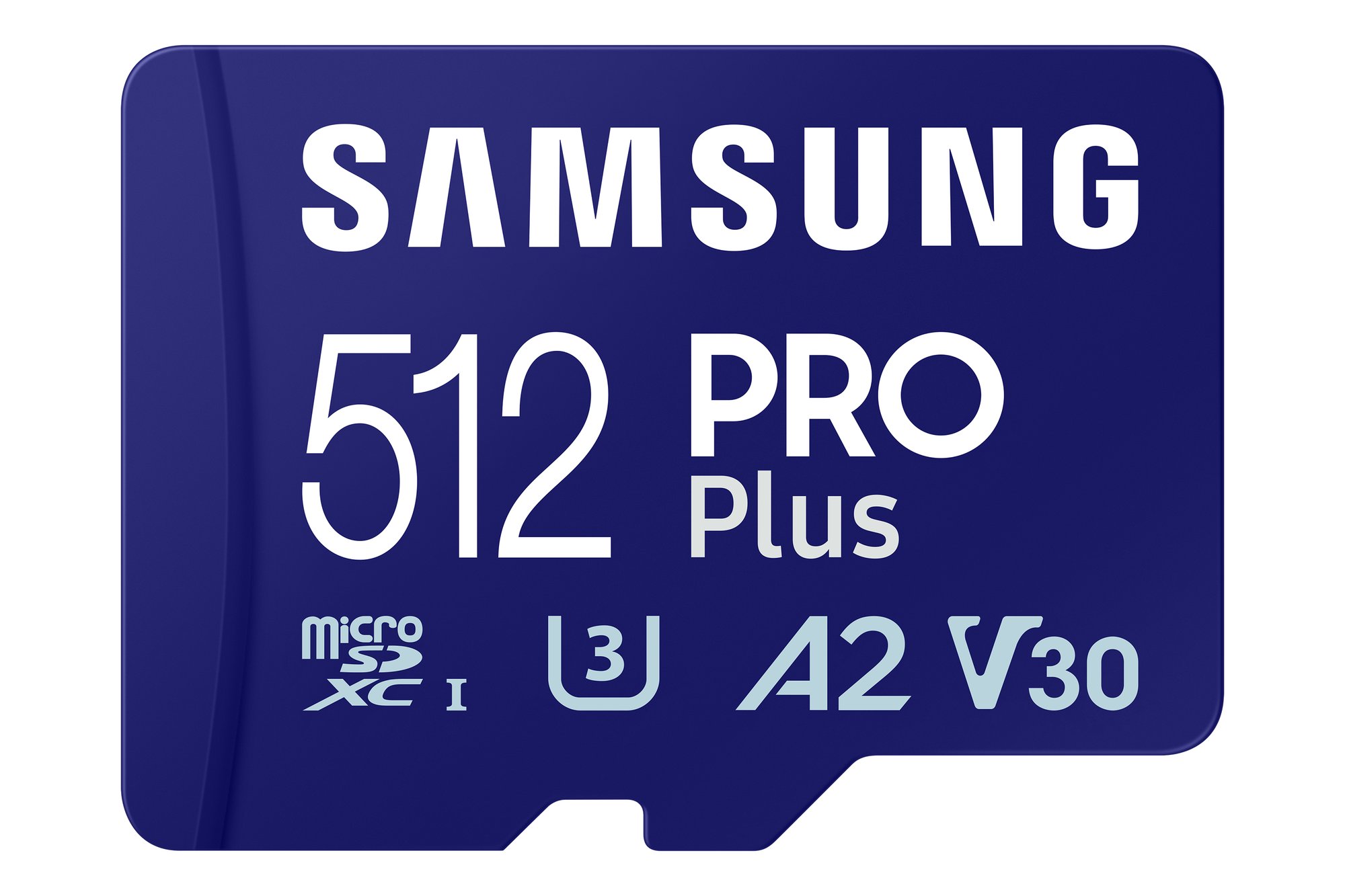 SAMSUNG Micro SD Card 512GB PRO PLUS/w Adapter — SAMSUNG