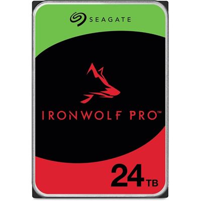 SEAGATE IRONWOLF PRO 24TB SATA 3.5IN 7200RPM NAS — SEAGATE