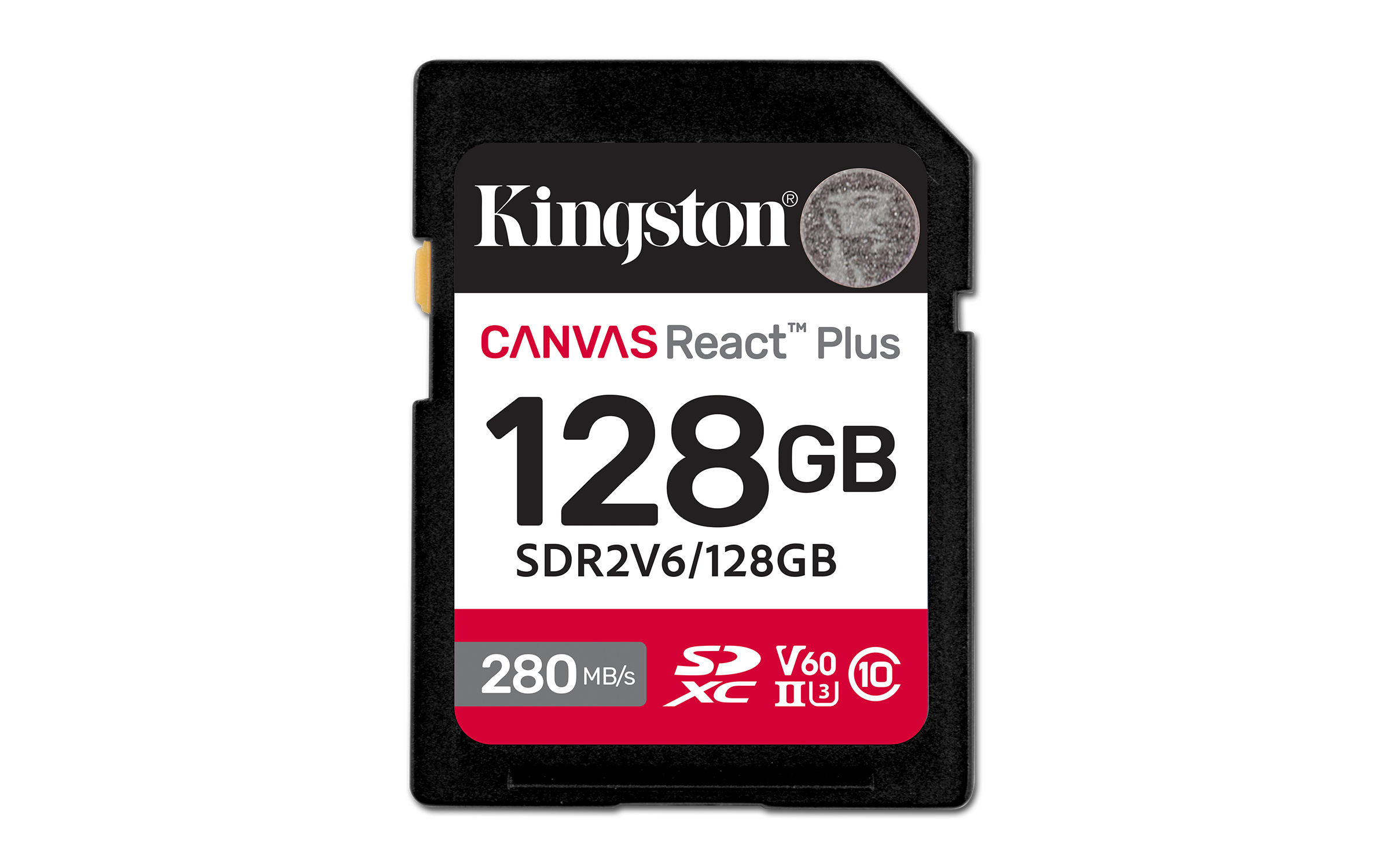 KINGSTON 128GB SDXC Canvas React Plus U3 UHS-II — KINGSTON