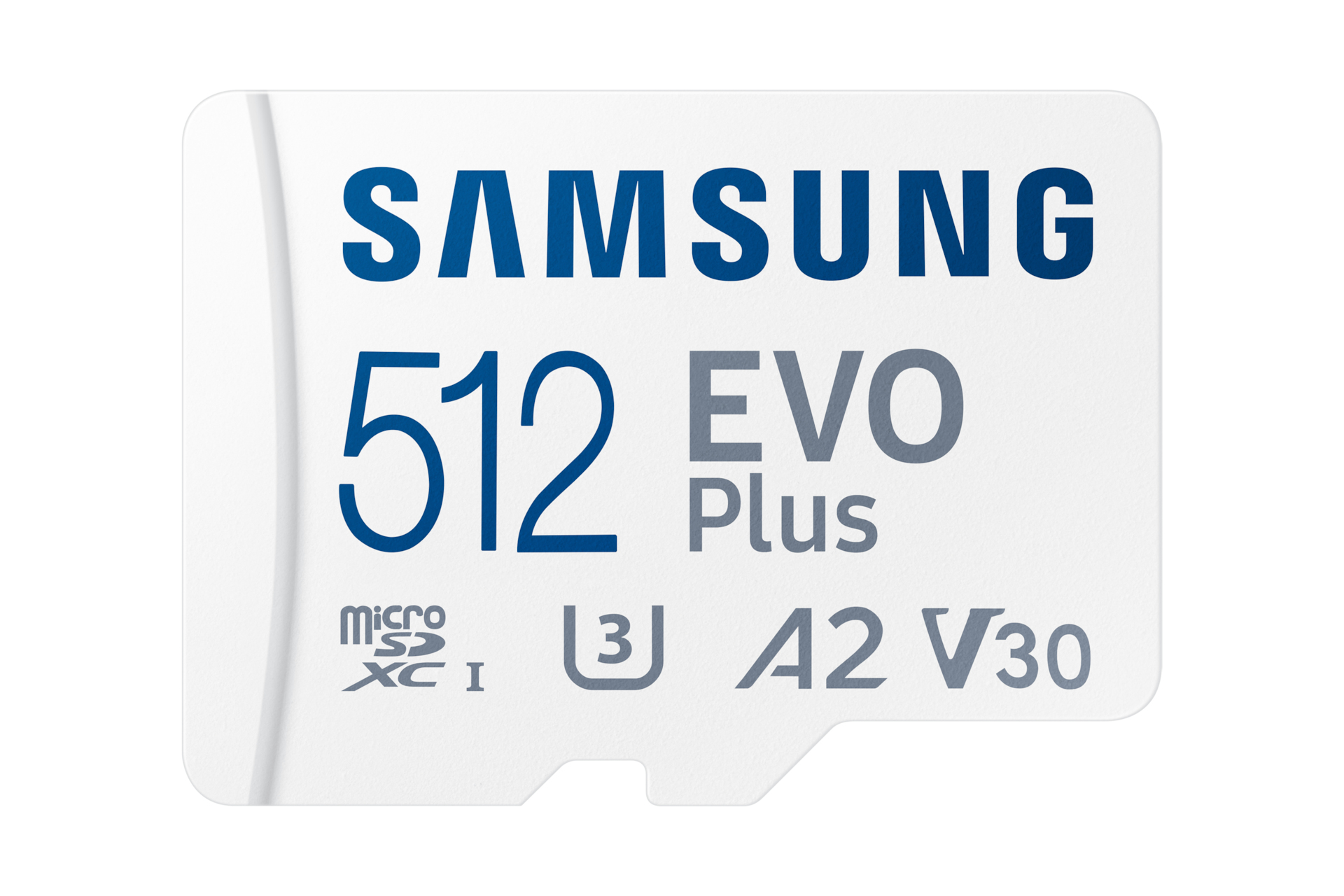 SAMSUNG Micro SD Card 512GB EVO PLUS/w Adapter — SAMSUNG