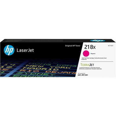 HP 218X MGN LASERJET TONER CARTRIDGE — HP