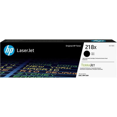 HP 218X BLK LASERJET TONER CARTRIDGE — HP