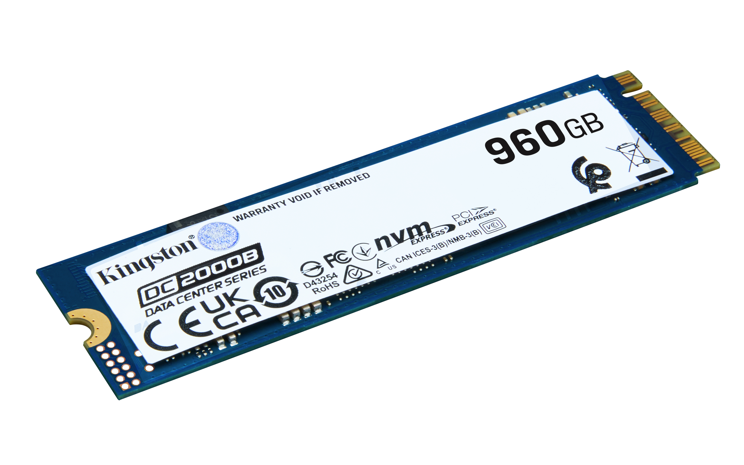 KINGSTON 960G DC2000B PCIe 4.0 M.2 2280 Enterpris — KINGSTON