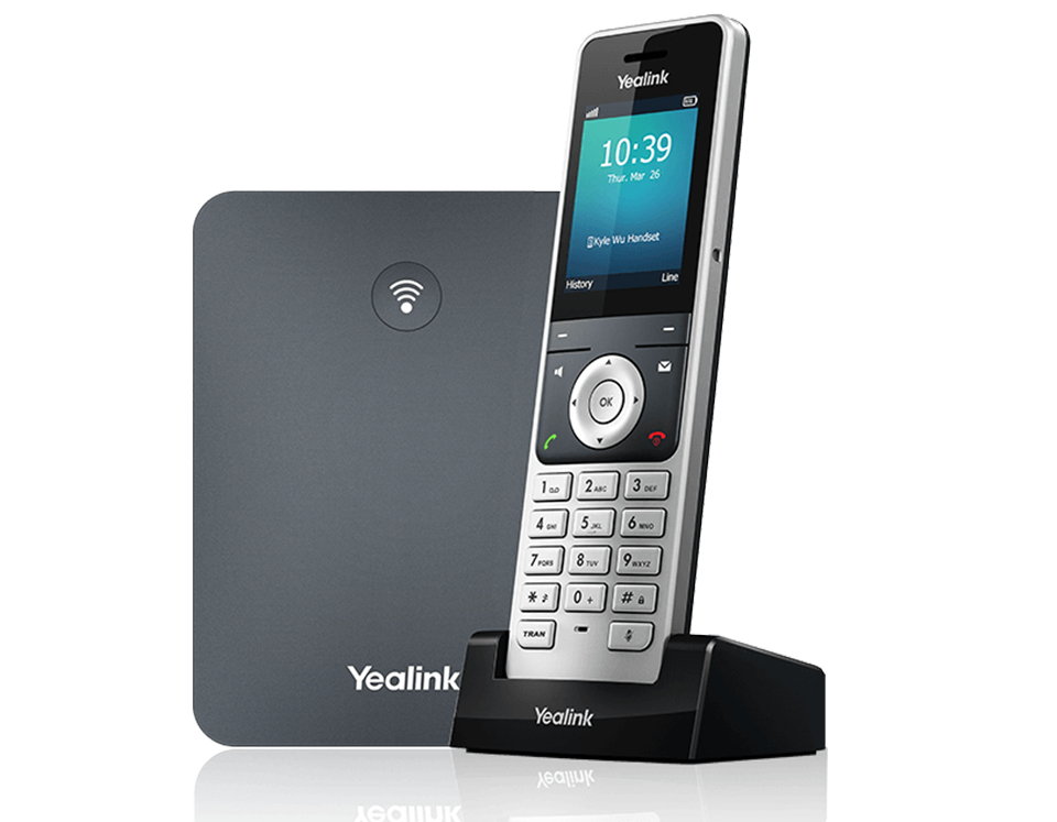YEALINK W76P DECT SIP Cordless W70B+W56H — YEALINK