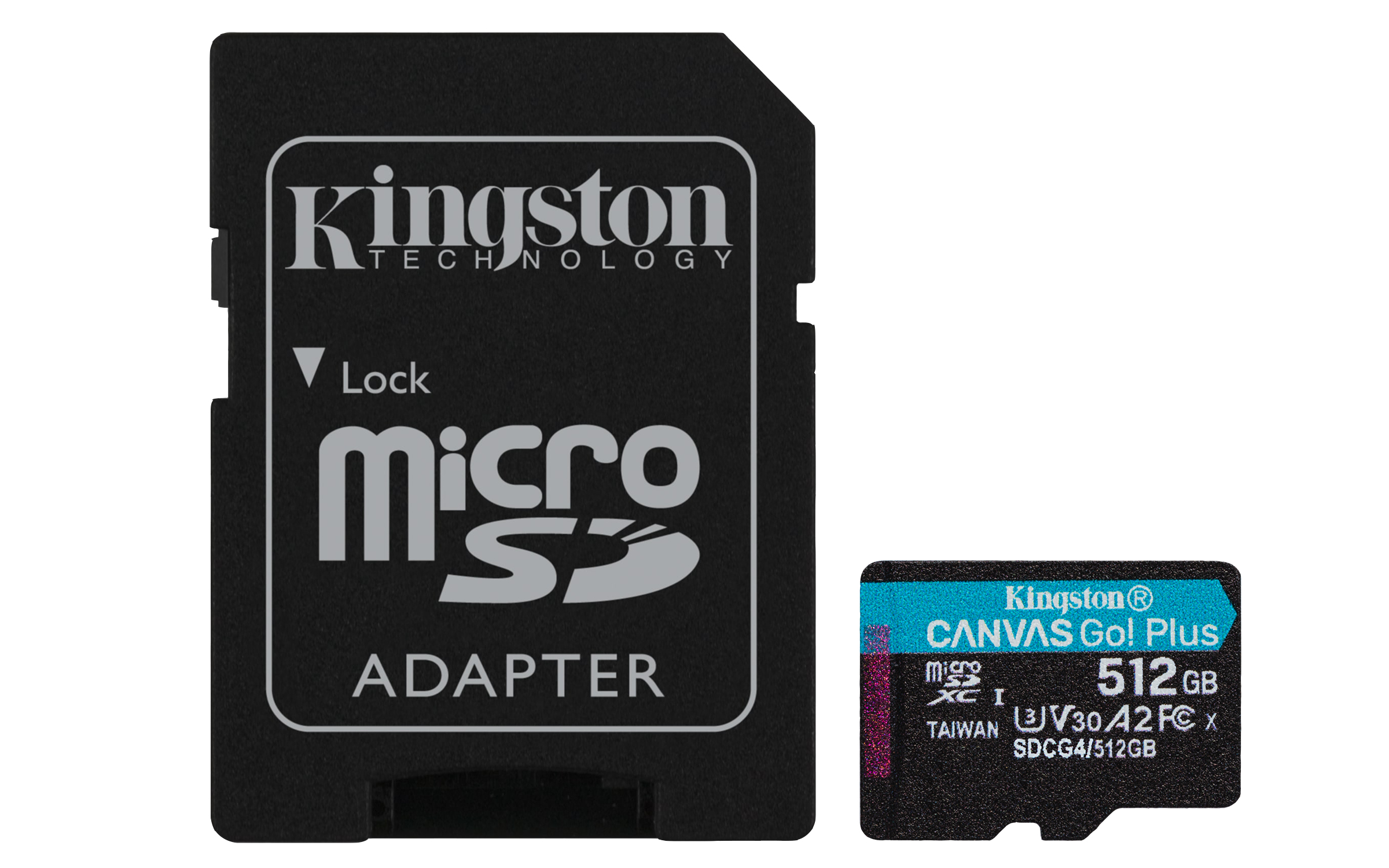 KINGSTON 512GB MICROSDXC CANVAS GO PLUS GEN4 — KINGSTON