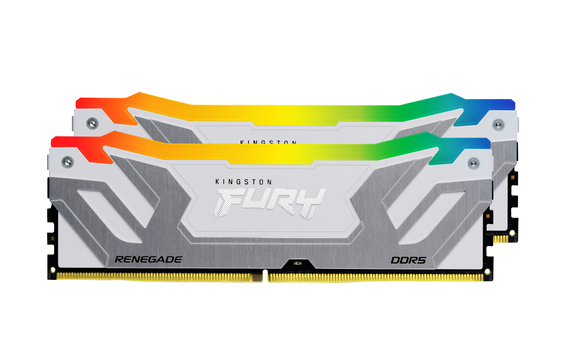 KINGSTON 24GB 8800MT/s DDR5 CL42 CUDIMM RGB White — KINGSTON