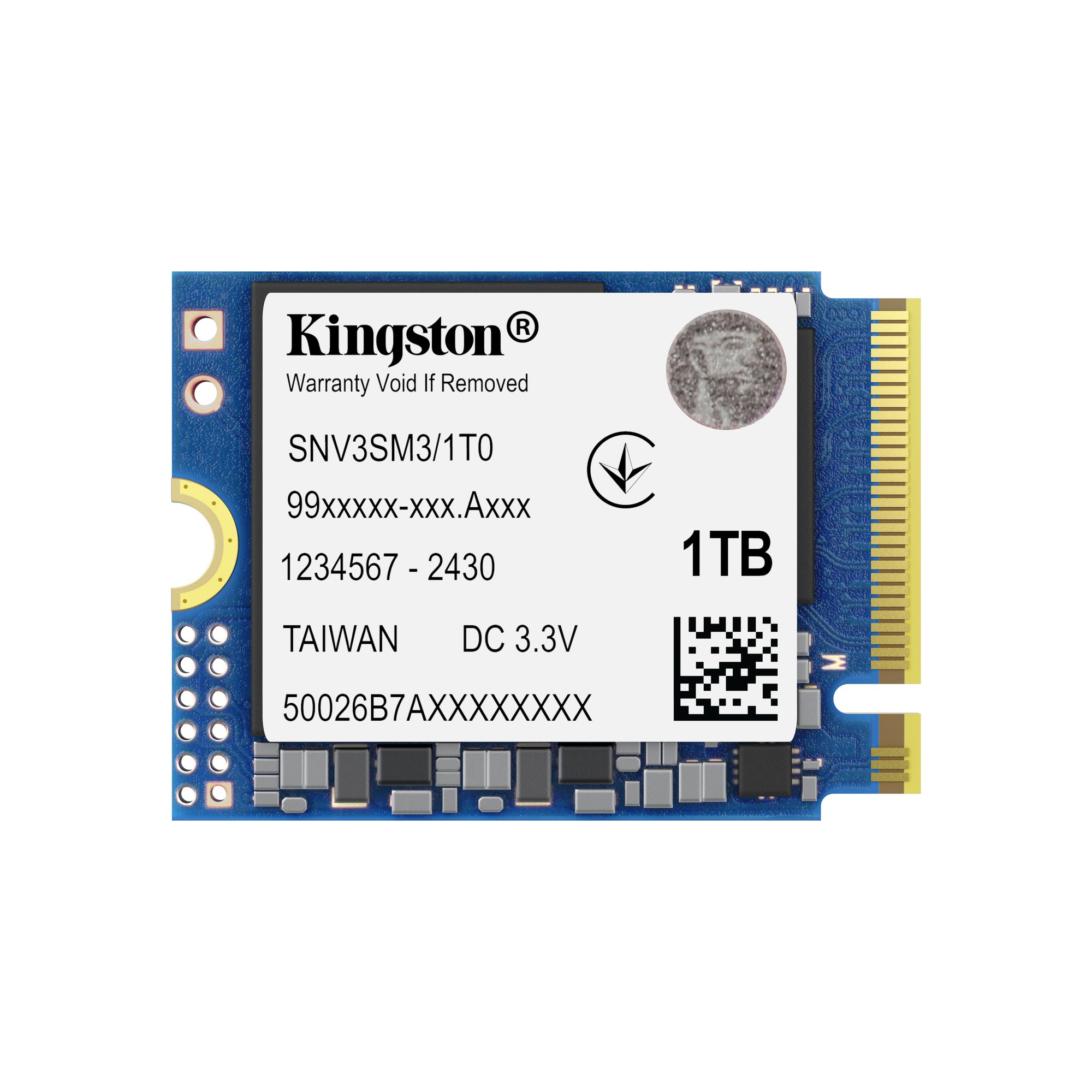 KINGSTON 1000G NV3 M.2 2230 PCIe 4.0 NVMe SSD — KINGSTON