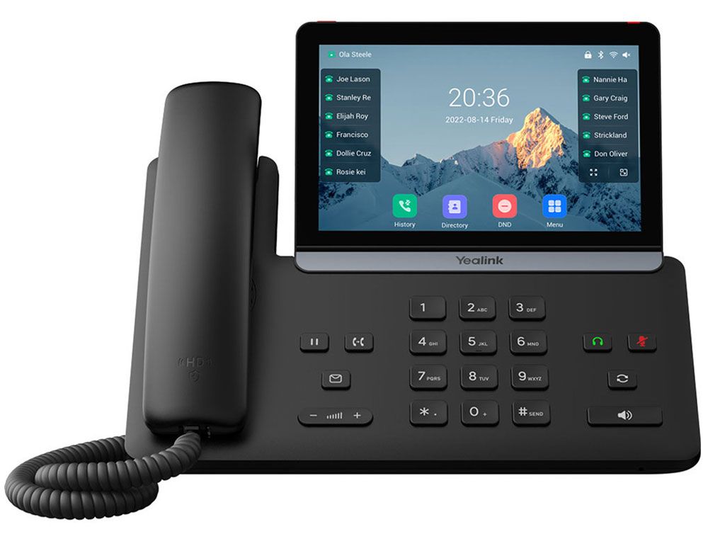 YEALINK T87W SIP Phone w/o PSU. 1 YR Warranty — YEALINK