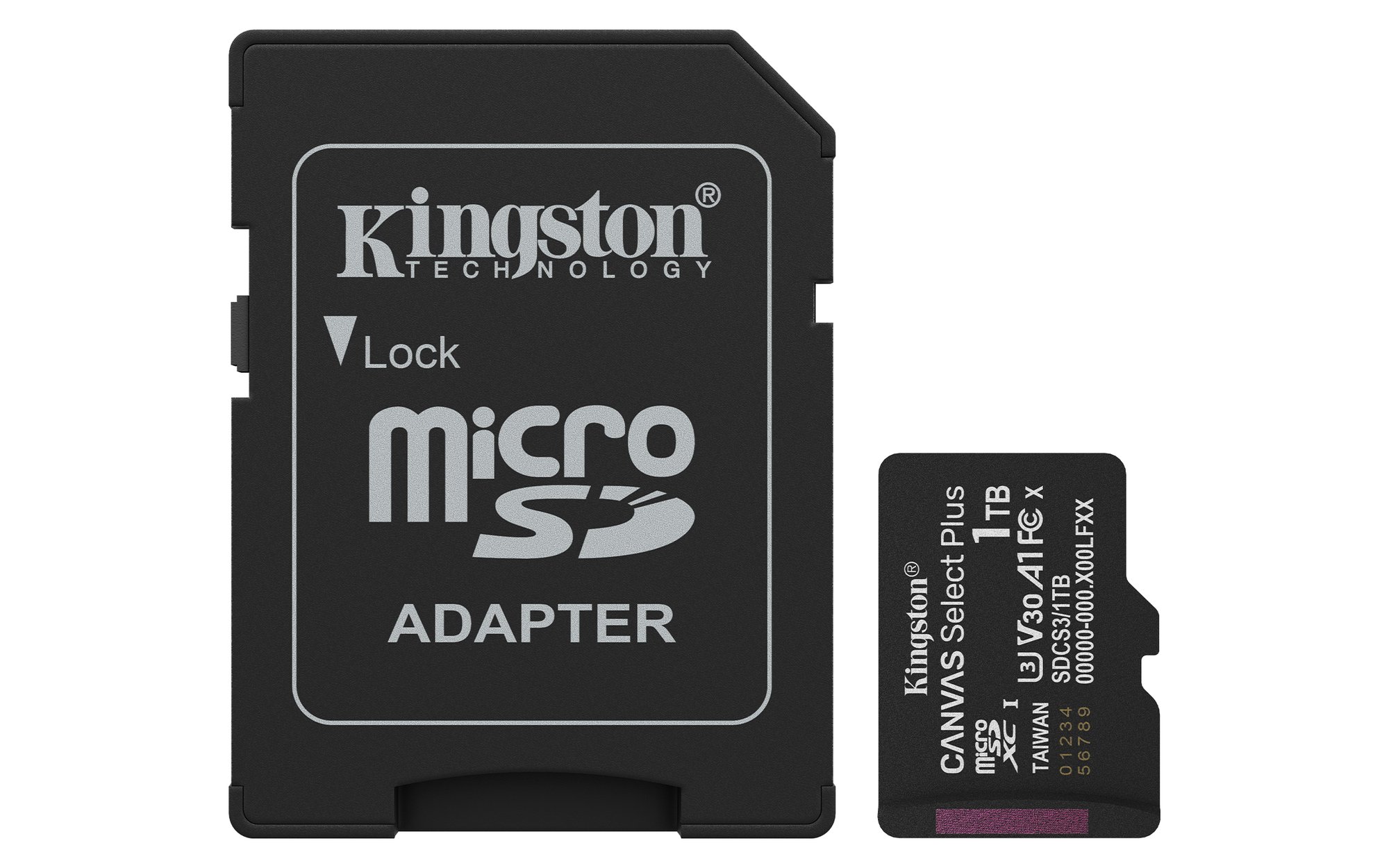 KINGSTON 1TB microSDXC Canvas Select+ Gen3 150MB/ — KINGSTON