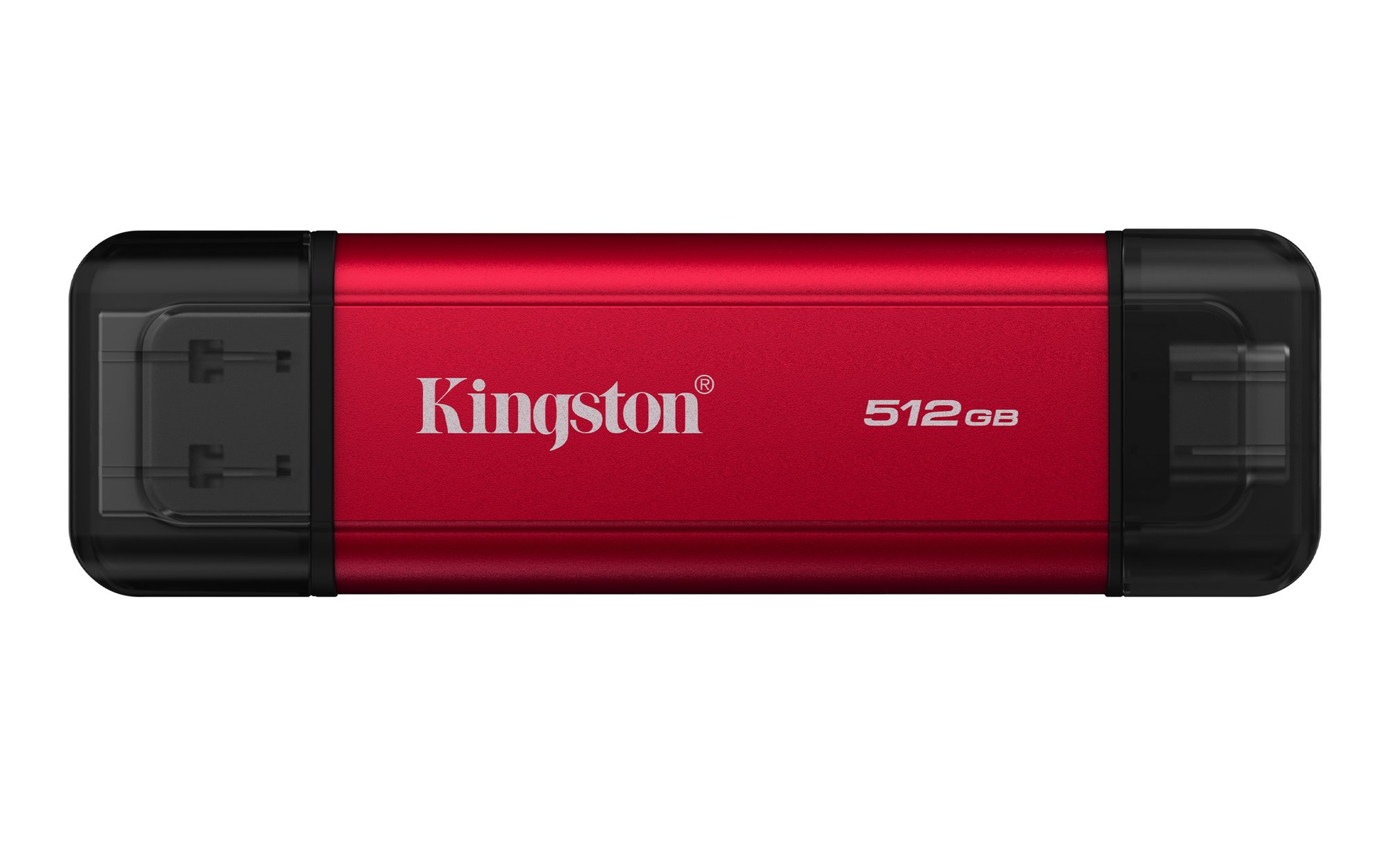 KINGSTON 512GB DUAL PORTABLE SSD USB-A/C UP TO 10 — KINGSTON