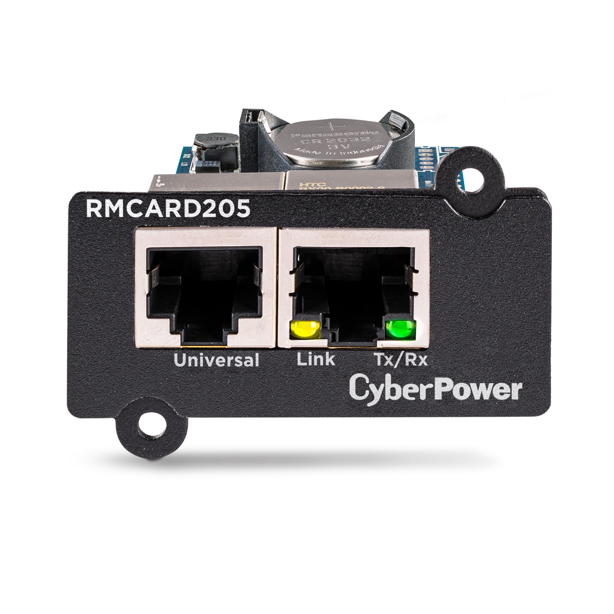 SNMP card to suit Professional UPS- On-Line UPS-3-Phase UPS- ePDU- ATS- includes ENVIROSENSOR port — CyberPower Systems