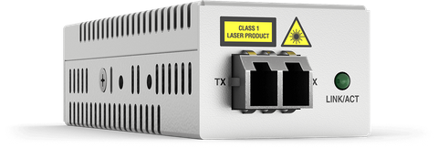 AT-DMC100/LC-40 Desktop Mini Media Converter- 100TX to 100FX LC Connector — Allied Telesis