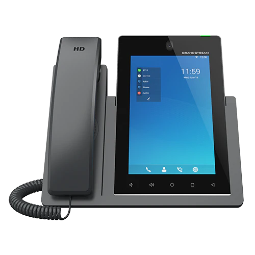 GXV3470 IP Android Video Phone 5"" Touchscreen 16-line Gigabit PoE — Grandstream Networks