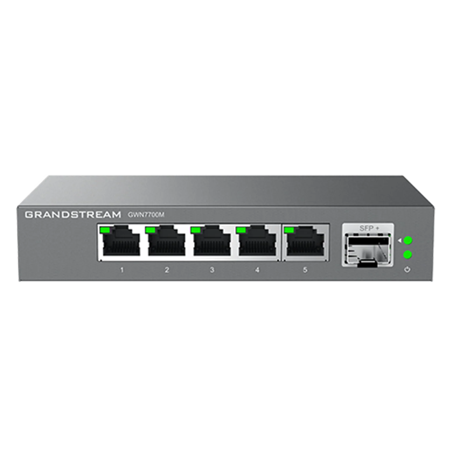GWN7700M Unmanaged Multi-Gigabit Switch 5-port 2.5 GigE 1-port SFP+ — Grandstream Networks