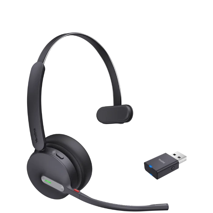 WH64 Mono Teams Hybrid Wireless Portable Headset — Yealink