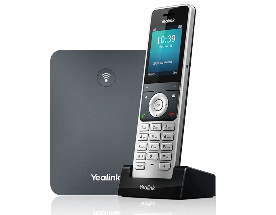 W76P DECT IP Phone High Performance (W70B Base Station with W56H Handset) — Yealink