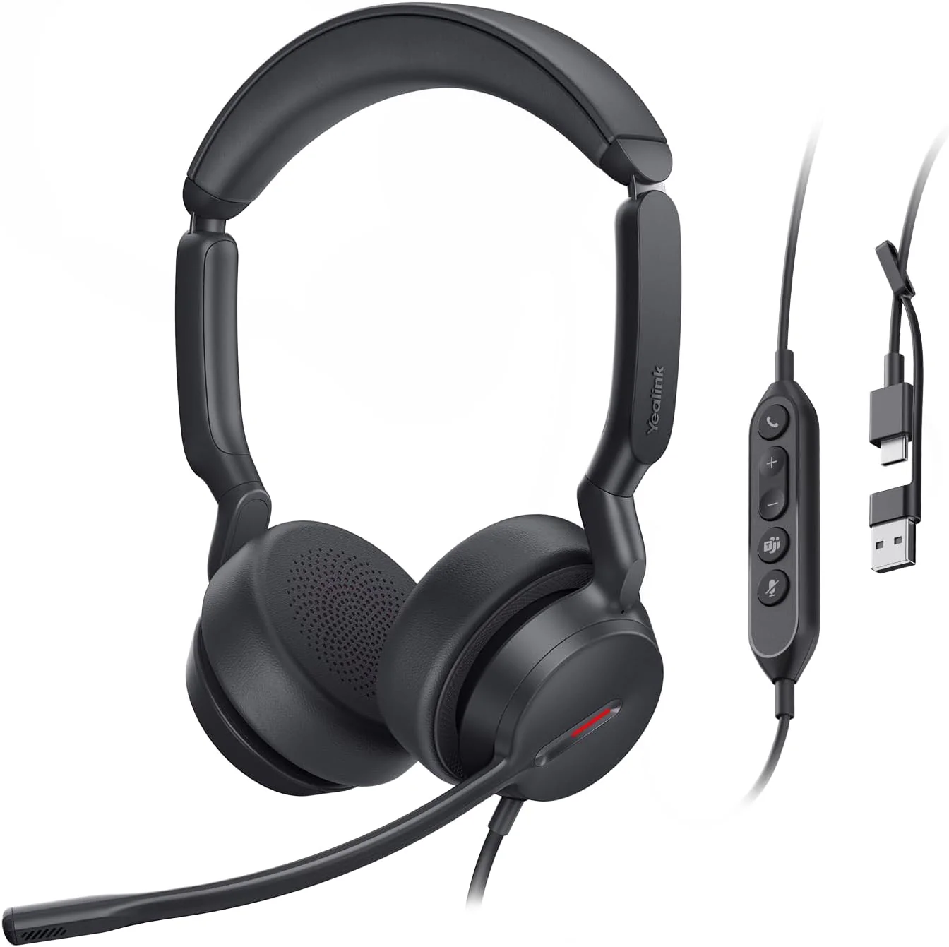 UH44 Dual Teams Headset USB-C/A — Yealink